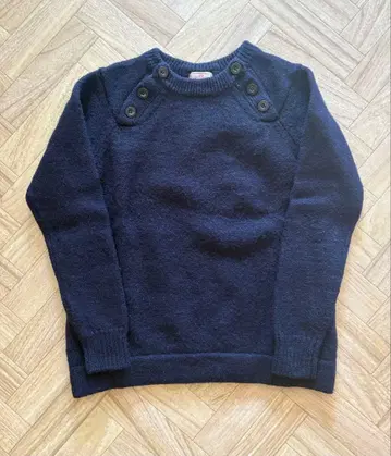 mao made 네이비 풀오버 니트