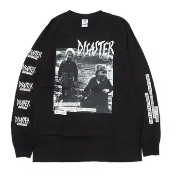 Disaster War Cry 긴팔T셔츠 블랙 L
