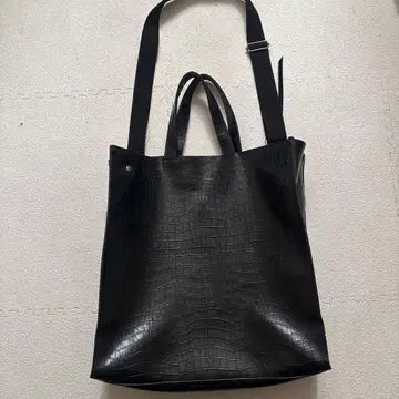 BUONA GIORNATA 크로커다일 패턴 토트백