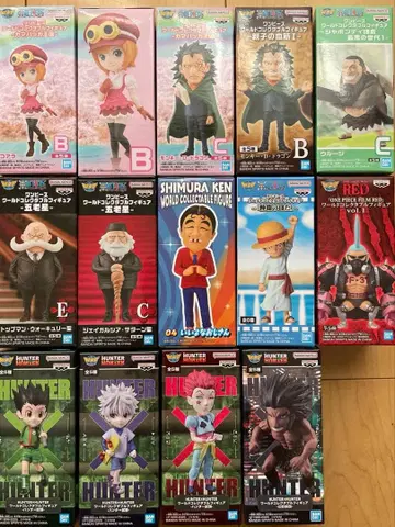 월드 컬렉터블 피규어 14종류