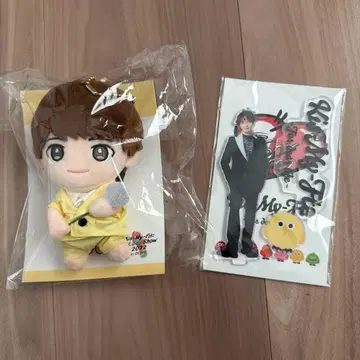 타마모리 유타 봉제 인형 아크릴 스탠드 세트