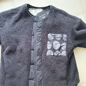 새상품 유니클로 마리메꼬 플리스 가디건 XS