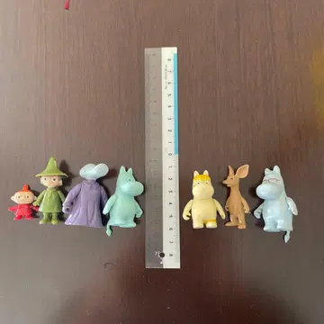 무민 피규어 세트 약 5-7cm