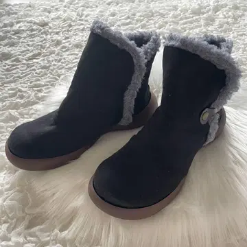 레게타카누 보아 안감 숏부츠 블랙 L ( 24.5-25.0 상당 )