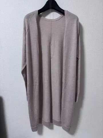 새상품급 ROPE 베이지 롱 가디건 긴팔