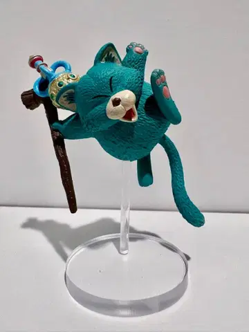 드래곤볼 피규어 카린님 유럽 한정판 아셰트 받침대 개조