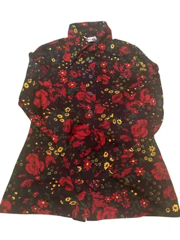 ACT III 꽃무늬 긴팔 셔츠