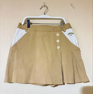 캘러웨이(Callaway) 골프 큐롯, 스커트 베이지 M