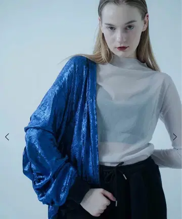 :ETHR OF 야마다야 메탈릭 그레이 라이트 블루종 미사용 새상품