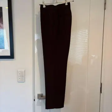 새상품 theory luxe 다크 브라운 팬츠 사이즈 38