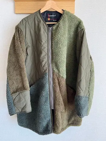 B&Y 별주 TOWNCRAFT 패치워크 퀼팅 밀리터리 자켓