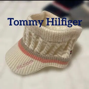주말 세일 TOMMY HILFIGER 타미힐피거 니트 바이저