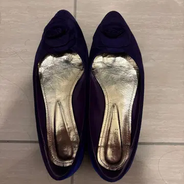 퍼플 플랫슈즈 VI20031436 사이즈 6