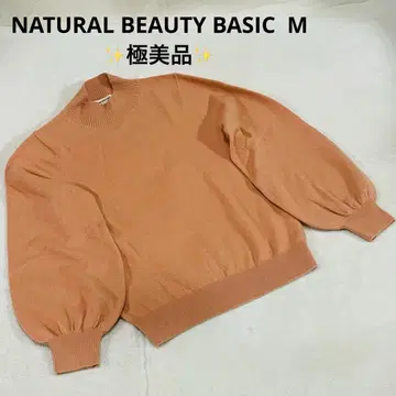 컨디션 최상 내추럴 뷰티시크 터틀넥 니트 스웨터 M