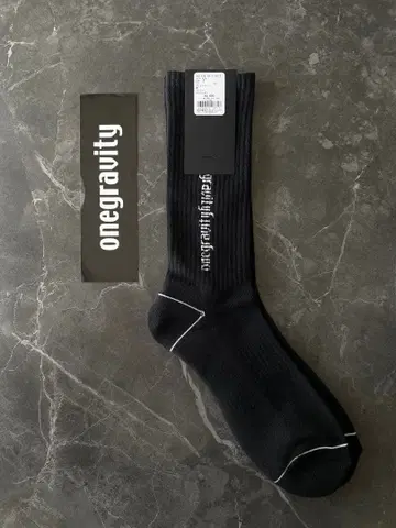 ESTNATION onegravity 블랙 리브 삭스