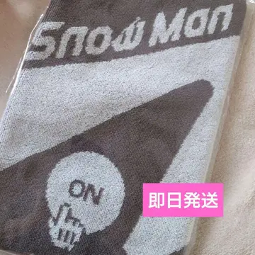 SnowMan ON 페이스 타월