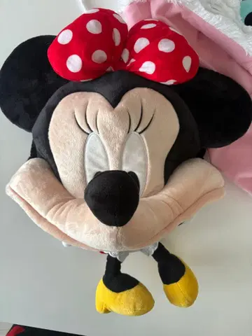 미니 마우스 봉제 인형 모자