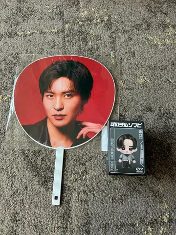 SnowMan DOME TOUR ON 메구로 렌 부채 소프트 비닐 세트