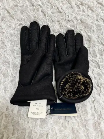 Brooks Brothers 양가죽 장갑 S 사이즈 블랙