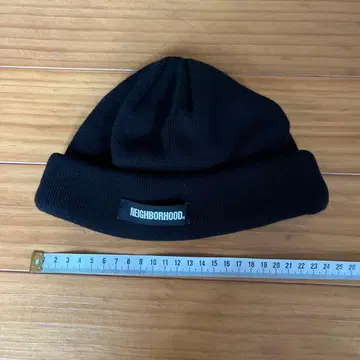 NEIGHBORHOOD 니트 모자 F 사이즈 블랙 계열