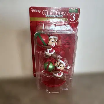 Disney 칩과 데일 크리스마스 오너먼트 2025
