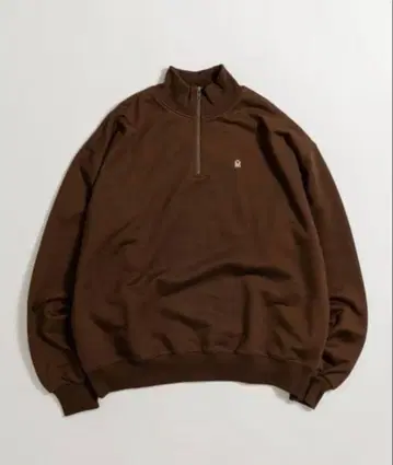 뮤에타 하프 지퍼 맨투맨