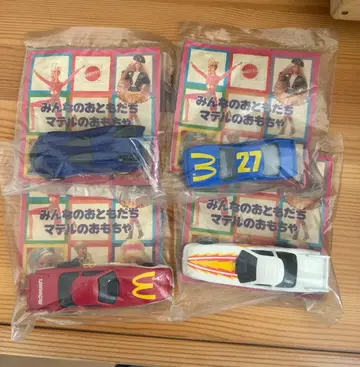 초레어 Hot Wheel's 맥도날드 해피세트 바비와 미니카 미개봉