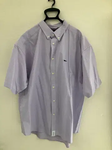 DESCENDANT 버튼다운 셔츠 퍼플