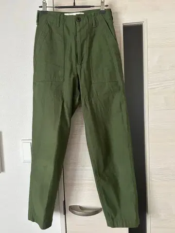 THE SHINZONE 베이커 팬츠 카키 32