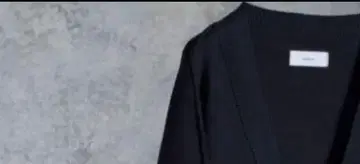 royal quality 돌먼 슬리브 오버 가디건 블랙