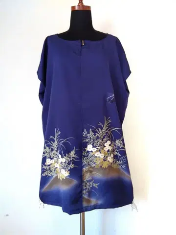 기모노 리메이크 호몬기에서 튜닉 블라우스, 베스트 (No. 59)