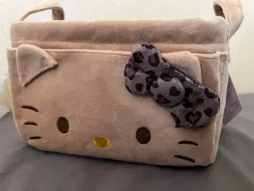 시마무라 갸루키티 헬로키티 칸막이 포함 보관 케이스 레오파드 무늬