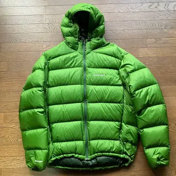 몽벨 라이트 알파인 다운 파카 드로우 코드 그린 남성용 L