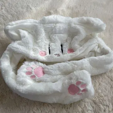 슈퍼 고양이가 될 수 있는 고양이 귀 후드 마후마후