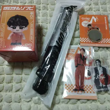 snowman ON 무카이 코지 굿즈 세트 5점