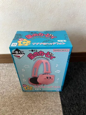 제일복권 별의 커비 C상 헤드폰, F상 타월 2종