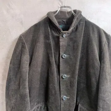 60년대 빈티지 타운크라프트 굵은 폭 코듀로이 파라오 자켓