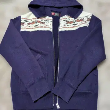 MWS 후드 부착 후드티 M 보라색