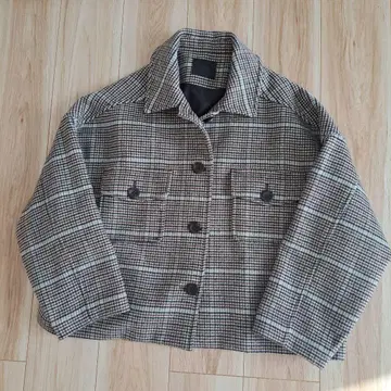 KBF 체크 프리 캐주얼 자켓