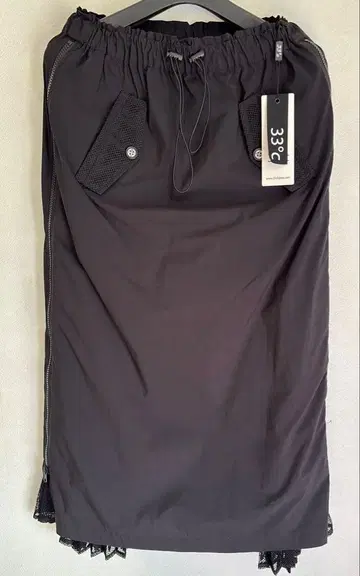 택 포함 새상품 블랙 롱 스커트