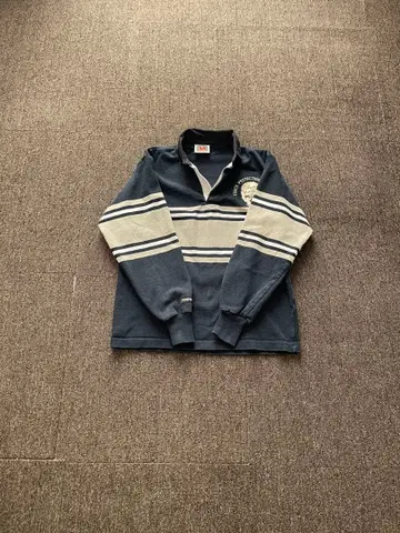 [ 레어 ] BARBARIAN 바바리안 라거 셔츠 M 스컬 자수 90s