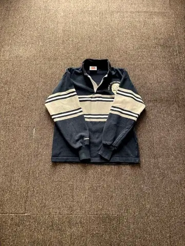 [ 레어 ] BARBARIAN 바바리안 라거 셔츠 M 스컬 자수 90s