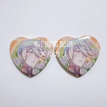 왕실교사 하이네 카이 하트형 캔뱃지 2개 묶음 판매 THESHOP