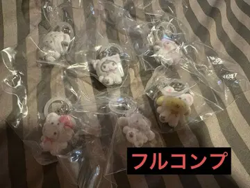 산리오 포근포근 스노우 표식 액세서리 컴플리트 세트 전 6종