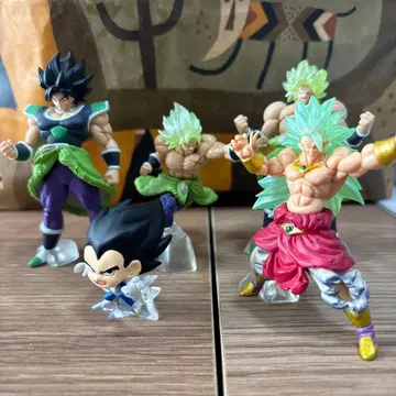 드래곤볼 HG 브로리 4체 세트 초코 서플 베지터 덤