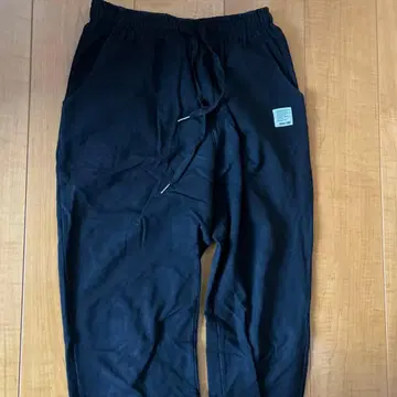 블랙 캐주얼 팬츠 L 사이즈