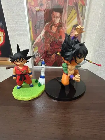 드래곤볼 손오공 야무치 피규어 2체 세트