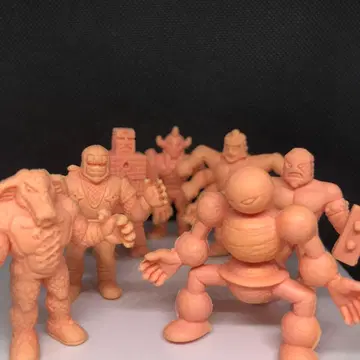 악마 장군과 악마 육기사 근육맨 지우개 당시