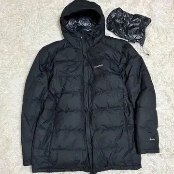 새상품급 몽벨 U.L. 트래블 다운 하프 코트 블랙 L 1101632