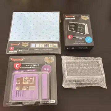 드래곤 퀘스트 사운드 블록 여관 아크릴 클립 멀티 크로스